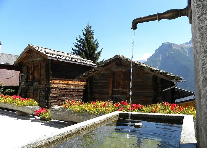 Bergquell Haus D Apartment Blatten bei Naters